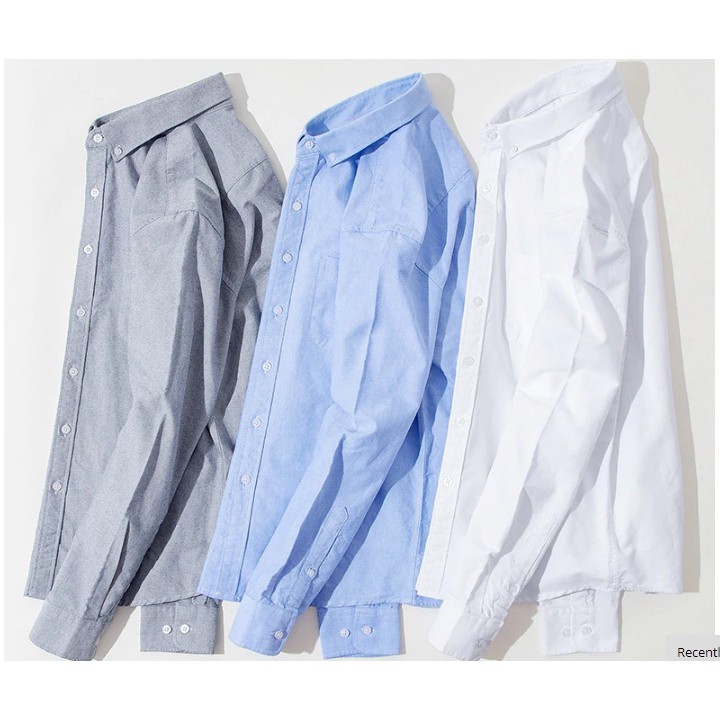 Sơ mi nam dài tay vải cotton nhiểu màu | BigBuy360 - bigbuy360.vn