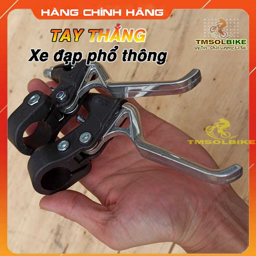 Cặp Tay Thắng xe đạp Phổ Thông thiết kế gọn đẹp