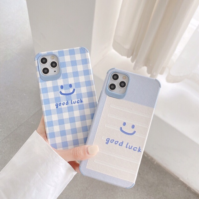 Ốp da 4 góc Good Luck 5/5s/6/6s/6plus/6splus/7/8/7plus/8plus/X/Xs/Xsmax/11/11Promax / Mily store