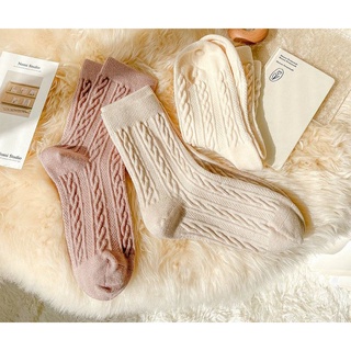 Tất Len Vặn Thừng