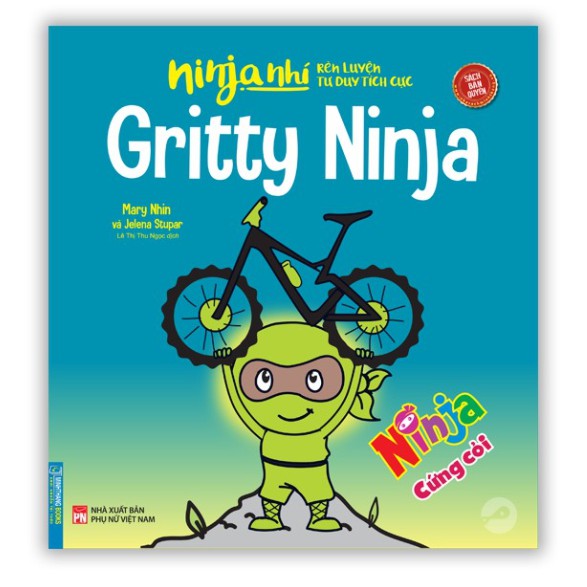 Sách - Ninja nhí - Rèn luyện tư duy tích cực - Ninja cứng cỏi (sách bản quyền)(song ngữ)