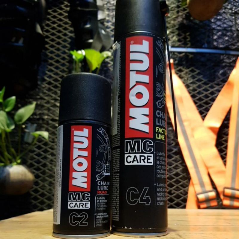 [Free Ship] Xịt dưỡng sên motul c2, chai bôi trơn sên - bôi trơn xích motul C2 và C4 đủ chủng loại lựa chọn