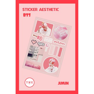 [HÀNG CÓ SẴN] Sticker Aesthetic BTS