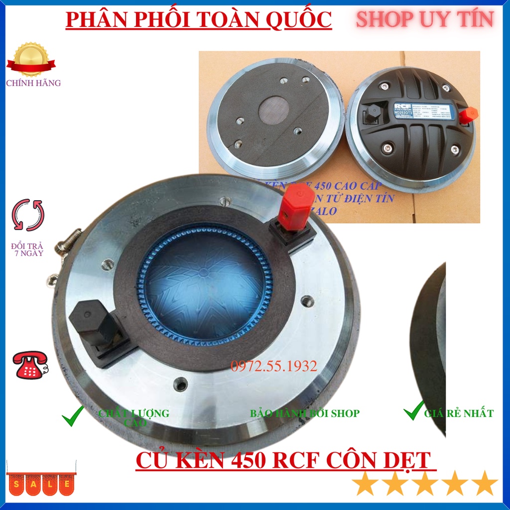 Củ tép kèn 450 BM china ren xoáy   - Loa tép sân khấu - giá 1 củ