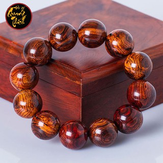 Vòng Đeo Tay Phong Thủy Gỗ Sưa Quý Hiếm 12mm
