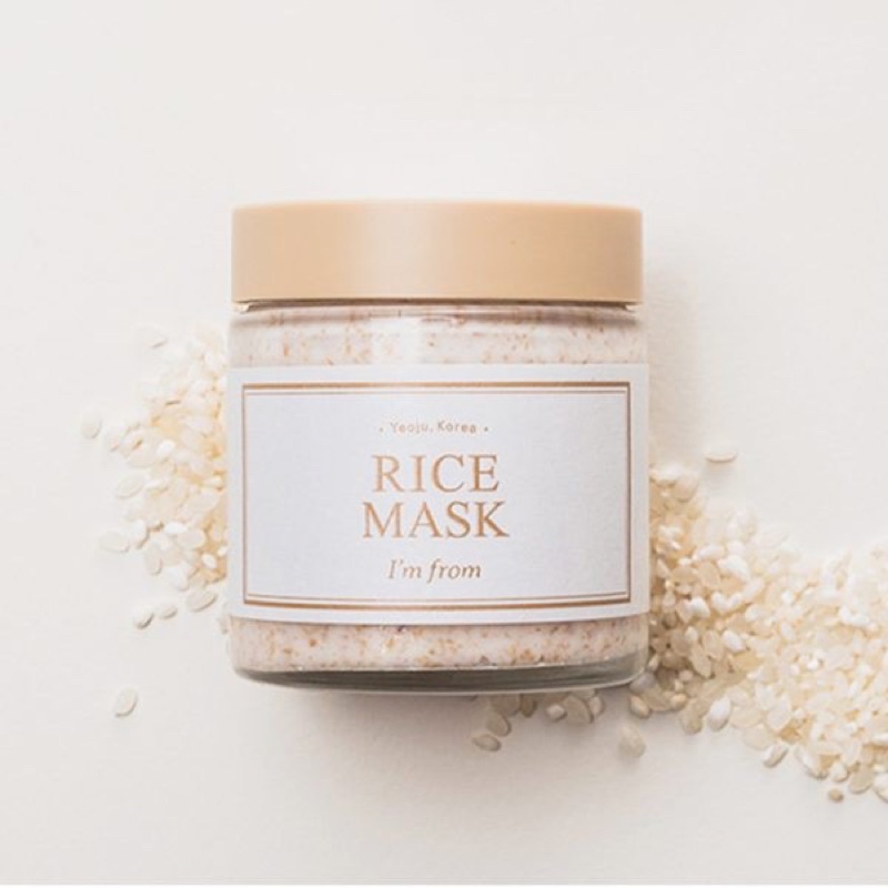 Mặt Nạ Dưỡng Sáng Da Chiết Xuất Gạo I'm From Rice Mask 110g