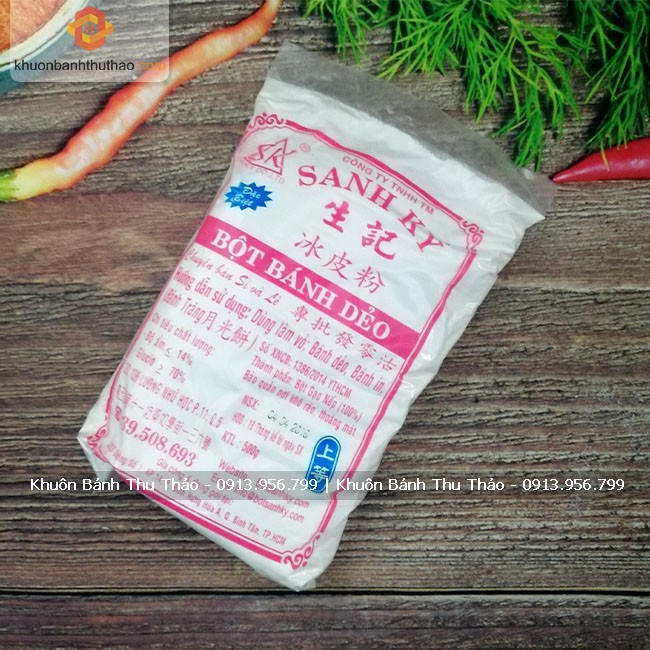 Bột bánh dẻo Sanh Ký 500g (loại đặc biệt) | BigBuy360 - bigbuy360.vn