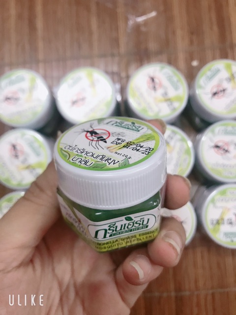 [𝑨𝒖𝒕𝒉] [Hàng Chuẩn Thái]Dầu Đuổi Muỗi, Trị Muỗi Đốt An Toàn Cho Bé Green Herb Thailand