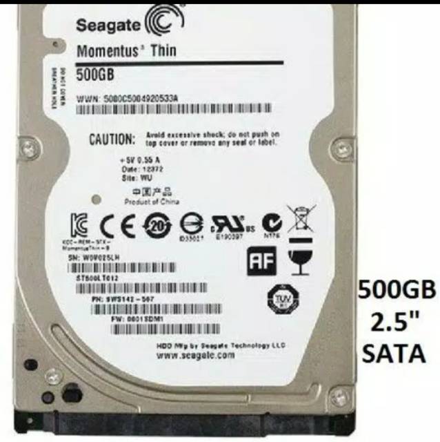 Ổ Cứng Seagate 500gb 2.5 ". 1 2.5 Inch Notebook 500 Gb Sata Hdd | BigBuy360 - bigbuy360.vn