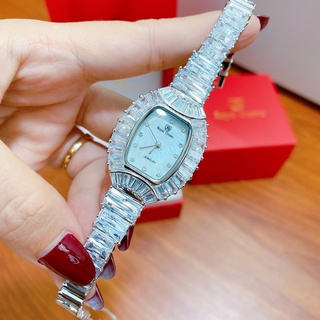 Đồng Hồ Nữ Royal Crown Đá Bạc Full Box