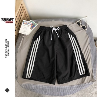 Quần short nam 3 sọc line RevoltClothes/21ss vải đẹp co giãn dày dặn có dây chun buộc