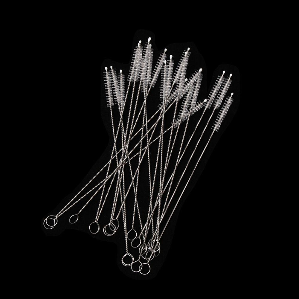 Set 1 / 5 Cọ Rửa Chai Lọ Bằng Thép Không Gỉ Tay Cầm Mềm Mại Tái Sử Dụng