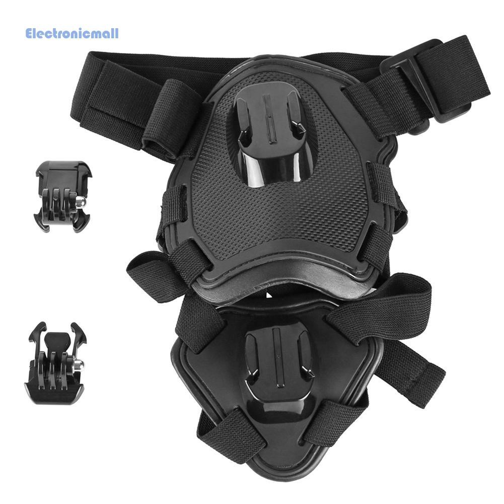 ElectronicMall01 Action Camera Dog Harness Mount Chest Strap for GoPro Hero 7 6 5 4 Xiaoyi
