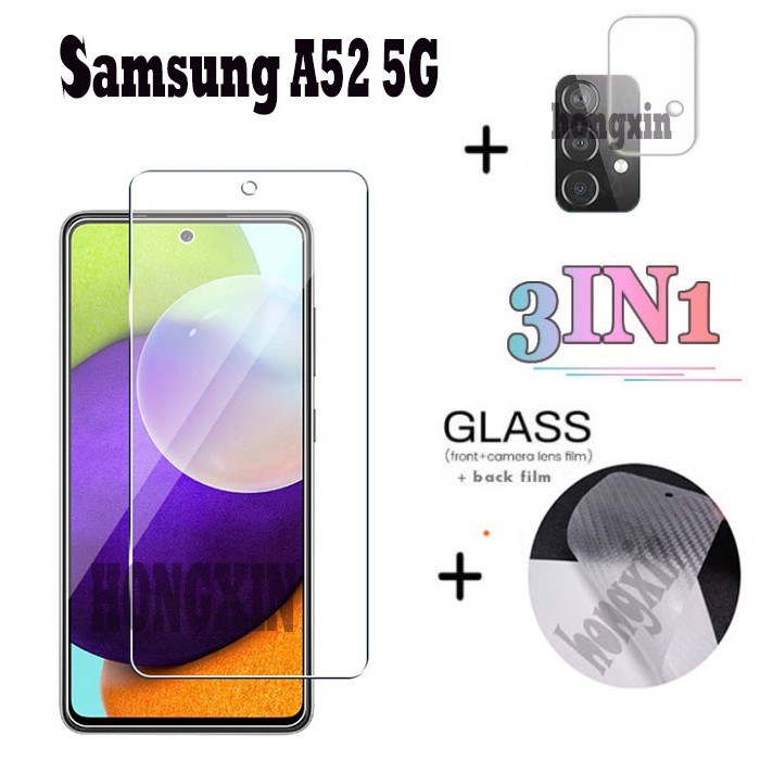 Kính Cường Lực 3 Trong 1 Cho Samsung Galaxy A52 5g Samsung Galaxy A72 A32 A42 5g 4g A12 A02 A31A50