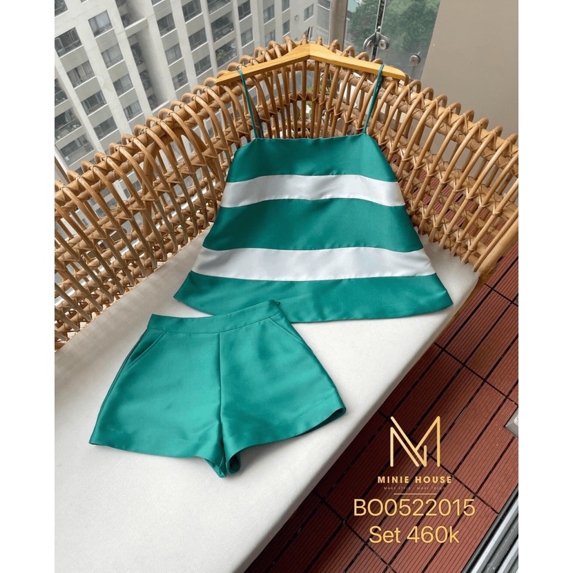 SÉT BỘ NỮ HAI DÂY PHỐI VIỀN ĐI CHƠI SIÊU HOT CỰC XINH PU