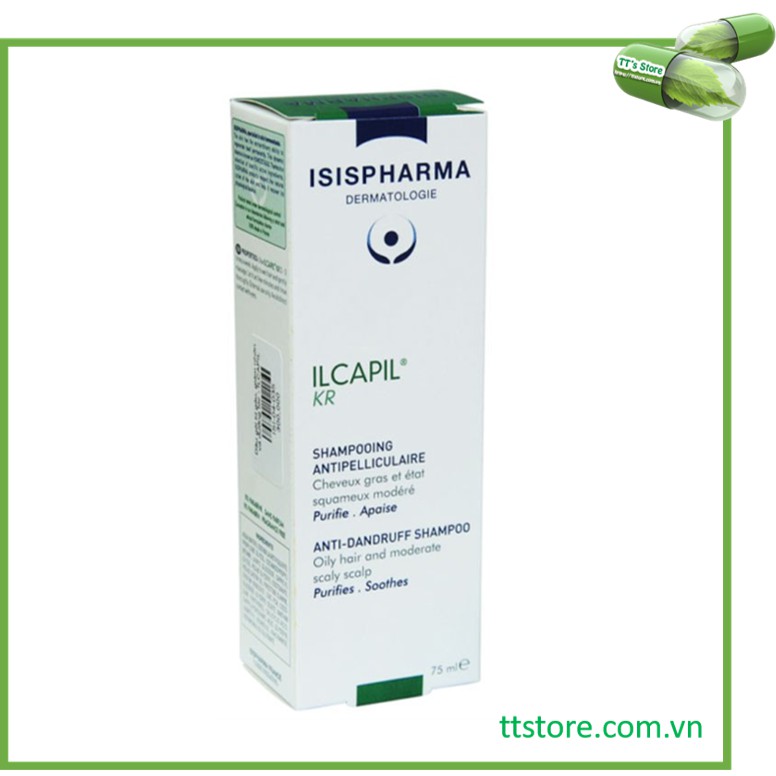 Dầu gội ILCAPIL KR - Giảm gàu, hết ngứa [ISIS Pharma, icapil]