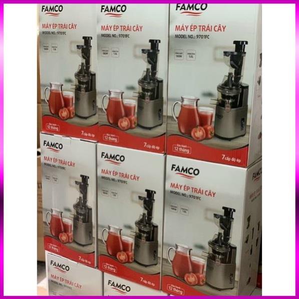 Máy ép chậm hoa quả Elmich thương hiệu Famco 9701 hàng chính hãng bảo hành toàn quốc 12 tháng bao lỗi đổi