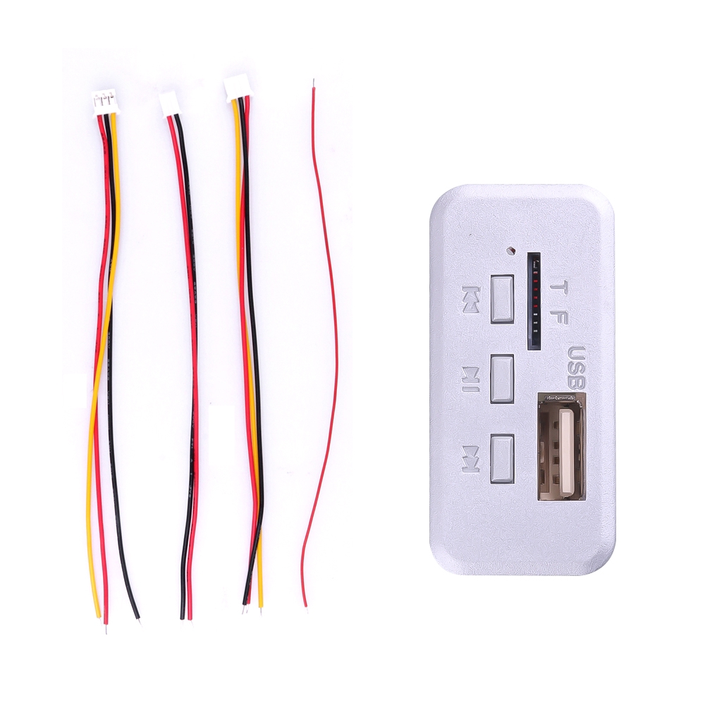 Mô-đun giải mã tín hiệu Bluetooth 5.0 cho máy nghe nhạc Mp3 hỗ trợ thẻ nhớ TF FM 12V