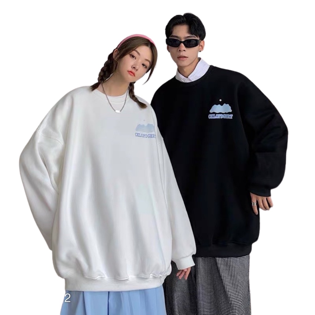 Áo sweater nam nữ VN CLO in chữ chou - SWT012