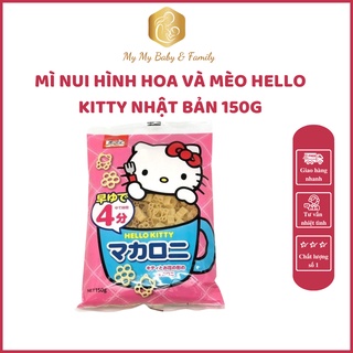 Mì nui hình hoa và mèo Hello Kitty Nhật Bản 150g