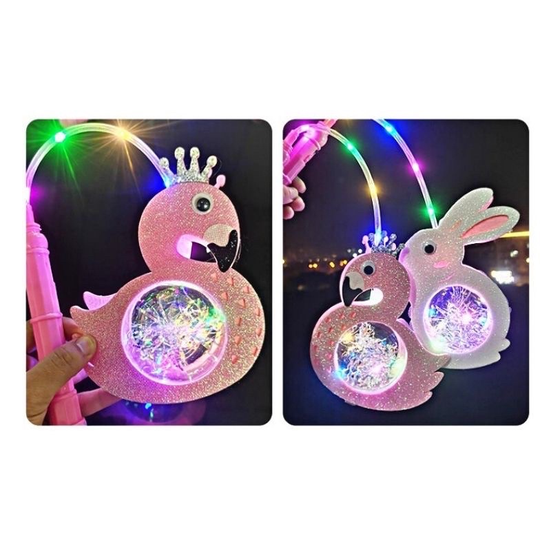 Lồng Đèn Trung Thu Hình Con Vật Phát Sáng Cho Bé