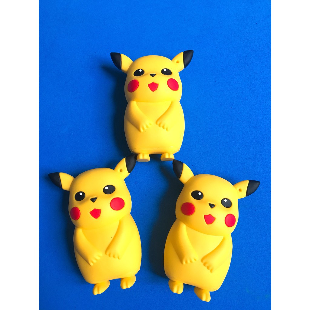 hót hót hót SẠC DỰ PHÒNG PIKACHU ngộ nghĩnh mã T337 phukienshop sạc cực tốt