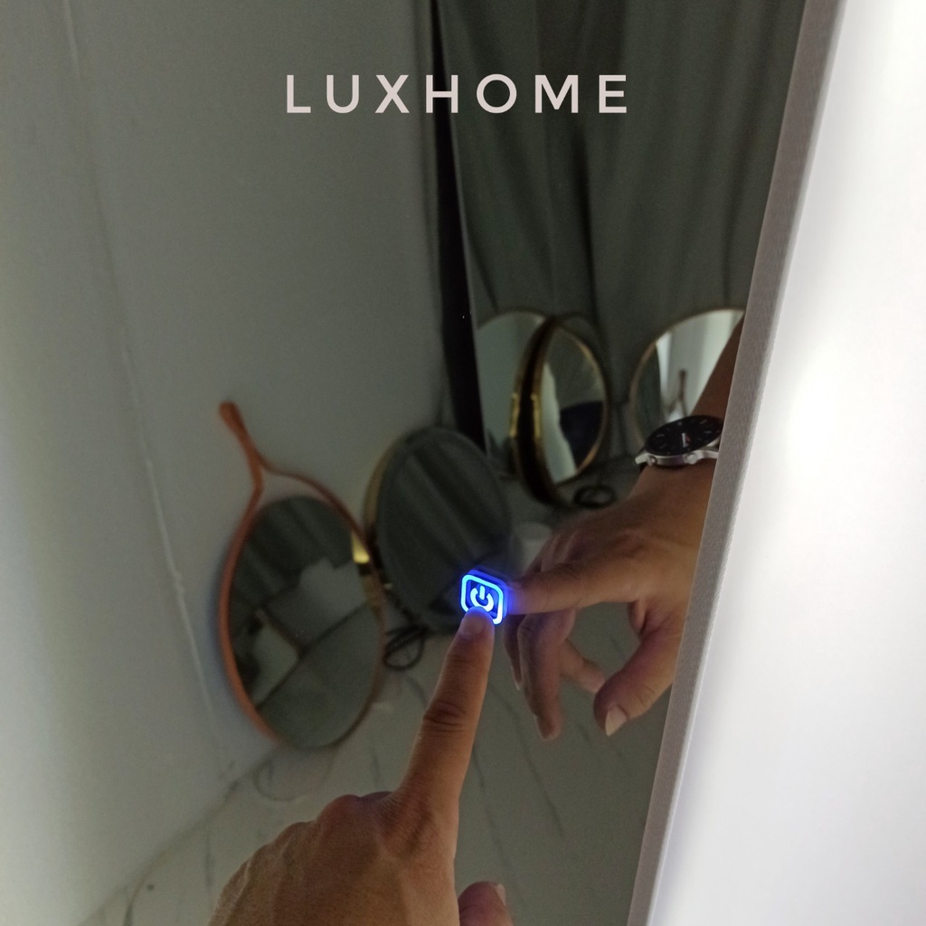 Gương Toàn Thân Di Động Đèn LED Size lớn 160*50cm LUXHOME