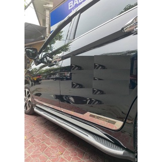 Nẹp sườn xe Mitsubishi Xpander 2018 - 2021 chất liệu inox cao cấp