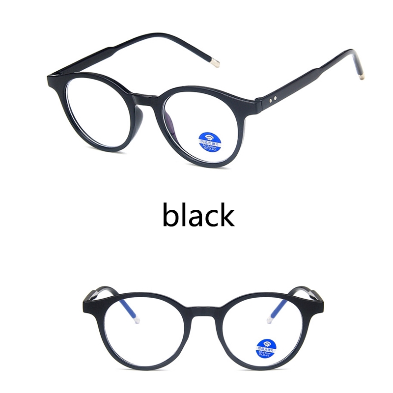 Kính mát gọng tròn chống bức xạ cho nam và nữ
