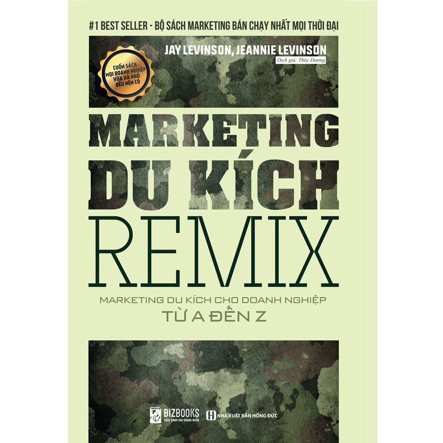 Sách - Marketing Du Kích Remix - Maketing Du Kích Cho Doanh Nghiệp Từ A Đến Z - Tặng Kèm Audio