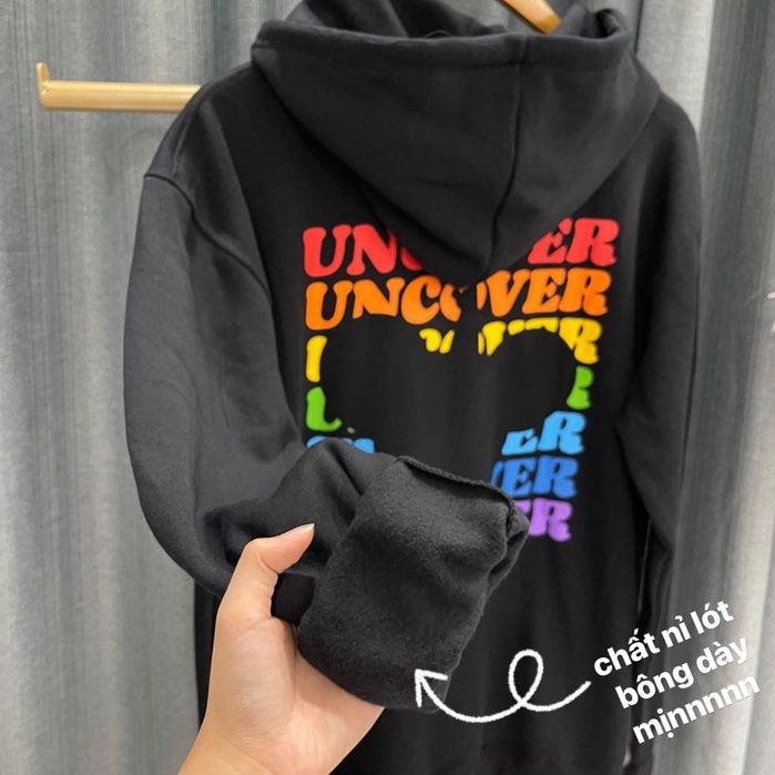 [Cường Store ] Áo Hoodie UNCOVER NỈ in ẢNH THẬT SHOP CHỤP