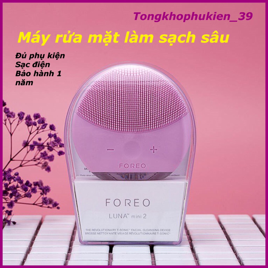 [1 ĐỎI 1 Ngay lập tức nếu lỗi BH 8thang]  Máy rửa mặt Cao cấp 8 CẤP ĐỘ Sóng siêu âm-Láng Mịn- Nâng cơ - Sạch sâu- AN toà | BigBuy360 - bigbuy360.vn