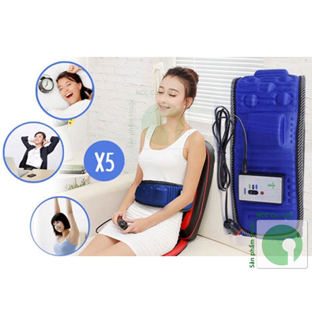 Đai massage X5 - Mát xa sử dụng hơn 6 vị trí thân thể - NDHS-519-MASSX5