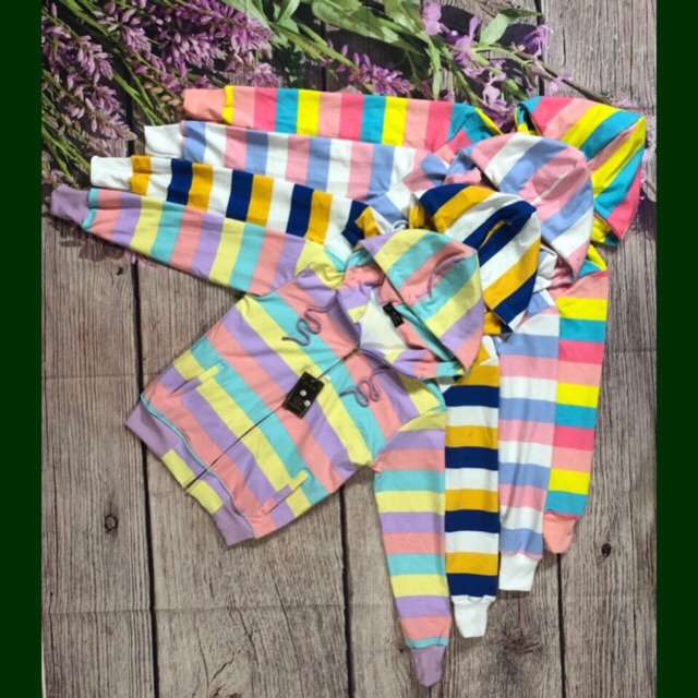 Áo khoác sọc cầu vồng | BigBuy360 - bigbuy360.vn