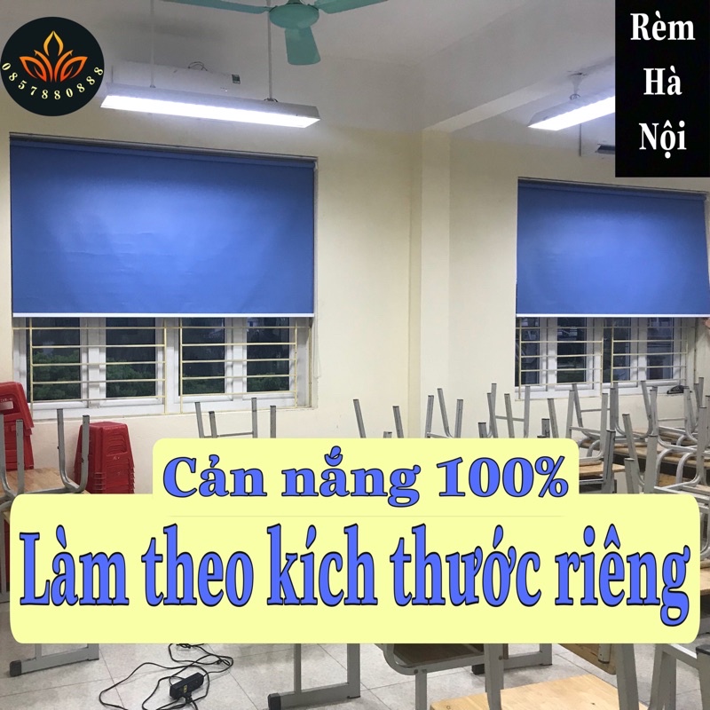 Rèm cuốn nhập khẩu ,rèm cửa sổ, Rèm văn phòng cản nắng 100%