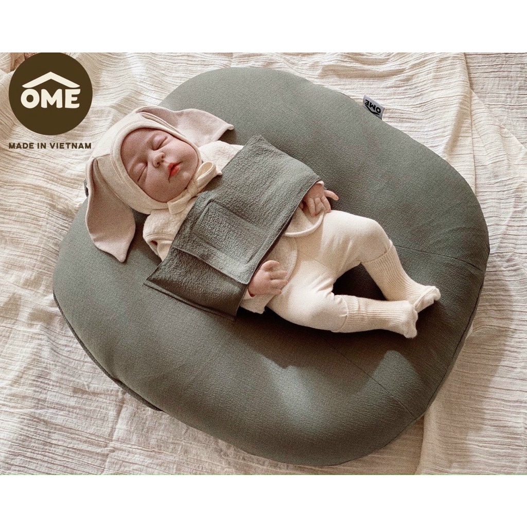 Gối chống trào ngược có đai dán quấn OME
