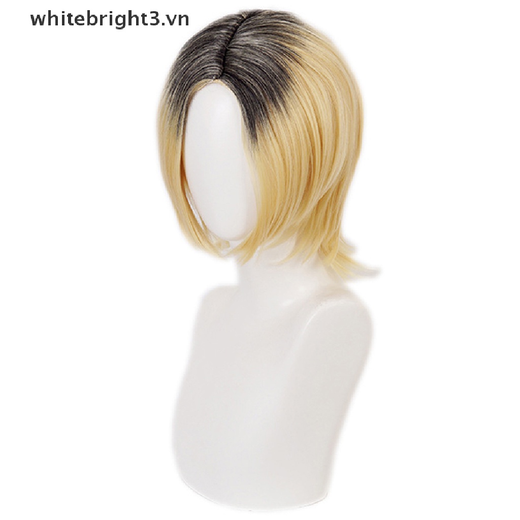 (Hàng Mới Về) Bộ Tóc Giả Ngắn Haikyuu Kenma Kozume