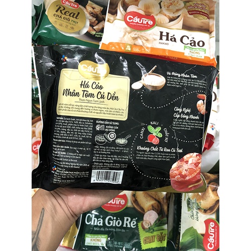 Há Cảo Cầu Tre Nhân Tôm Củ Dền Gói 300gr