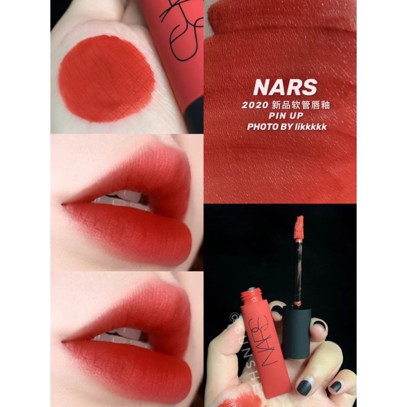 Son kem lì Nars Air Matte Lip Color