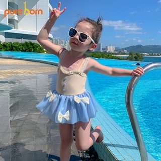 Bikini cho bé gái cực kute - bikini 2 mảnh áo lưới cá tính - ảnh sản phẩm 3