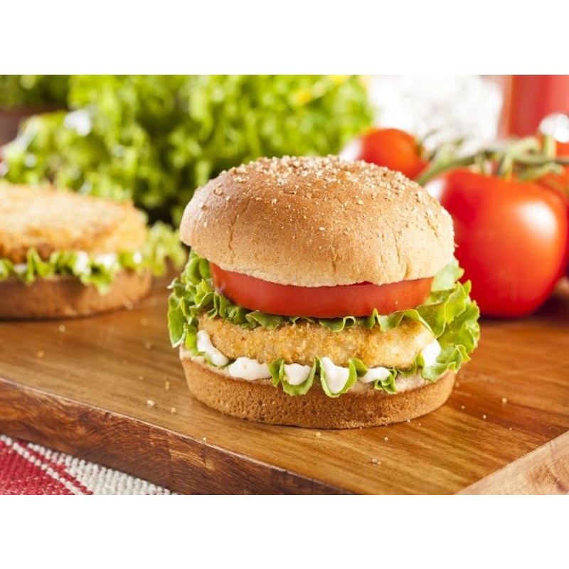 BÁNH MÌ HAMBERGER BÒ GÀ | BigBuy360 - bigbuy360.vn