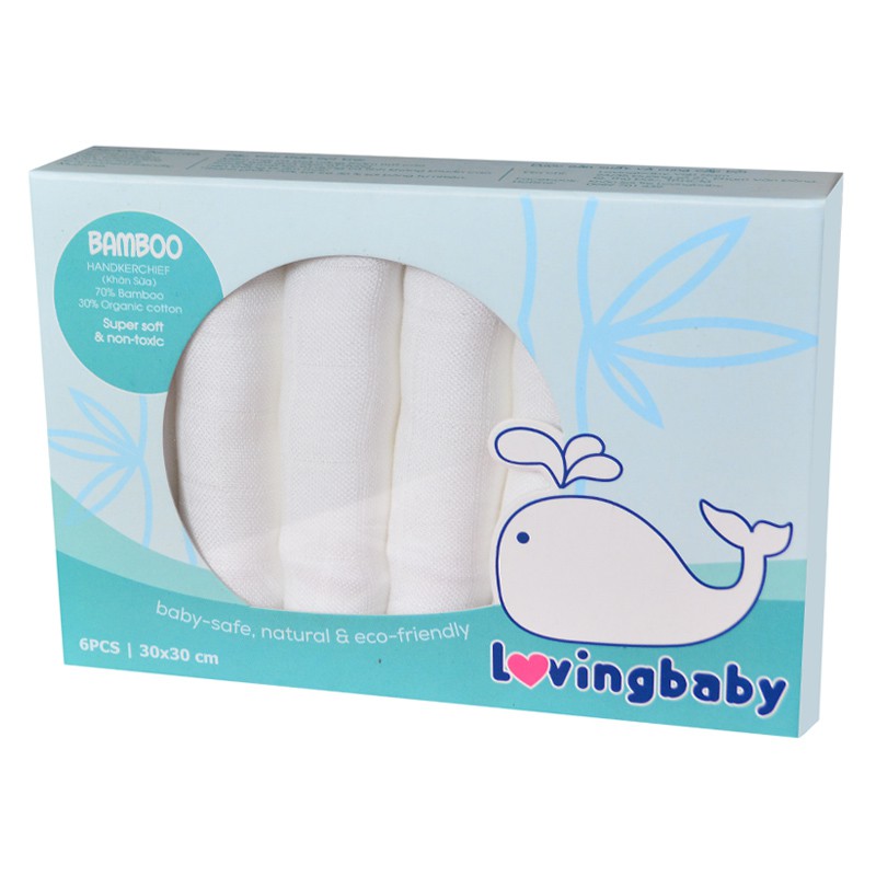 Khăn sữa sợi tre LovingBaby