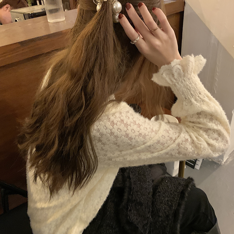 Áo Ren Tay Dài Thời Trang Dành Cho Nữ