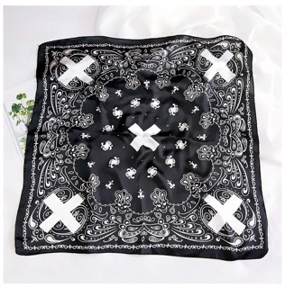 Khăn bandana lụa - Bandana lụa size 60x60cm - Maben