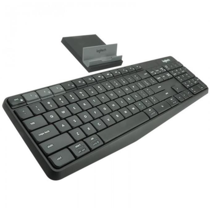 Bàn phím Logitech K375s Logitech K375S Multi-Device không dây Kết nối 3 thiết bị + Giá Đỡ