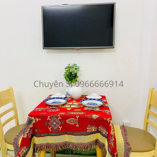 Thảm Phủ Sofa Thảm Decor Hoa Tiết Thổ Cẩm