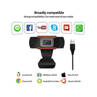 Webcam PC-Laptop Có Mic Độ Nét Cao 720p