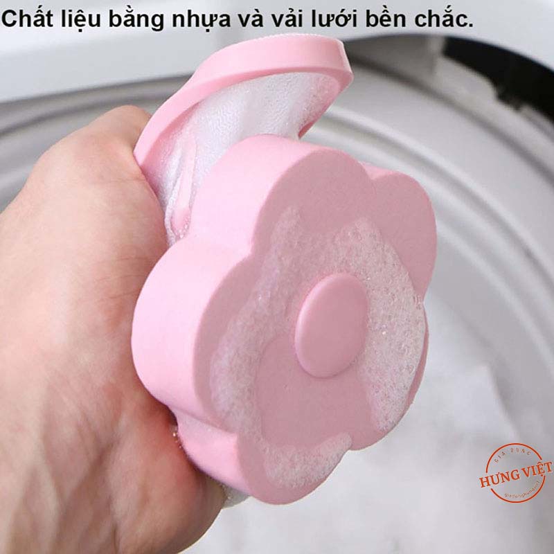 Phao Lọc Cặn Máy Giặt, Túi Lọc Bụi Bẩn trong Máy Giặt, Giữ Quần Áo Sạch Sẽ  [PHAO LOC MAY GIAT]