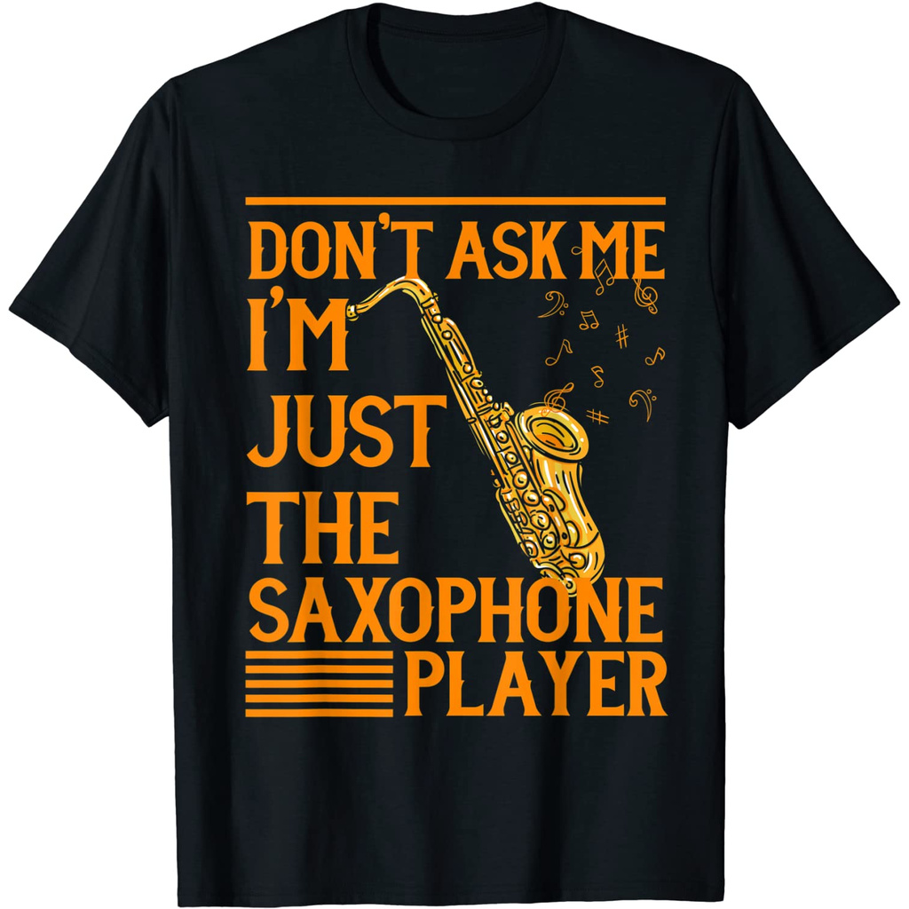 Áo Thun In Hình Nhạc Cụ Saxophone Thời Trang Mùa Hè Dành Cho Nam