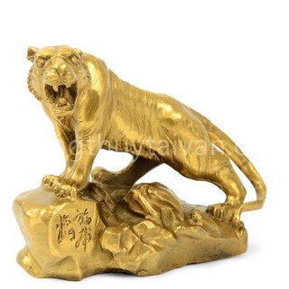 Tượng Ông Hổ Phong Thủy Bằng Đồng(12*10.5cm)